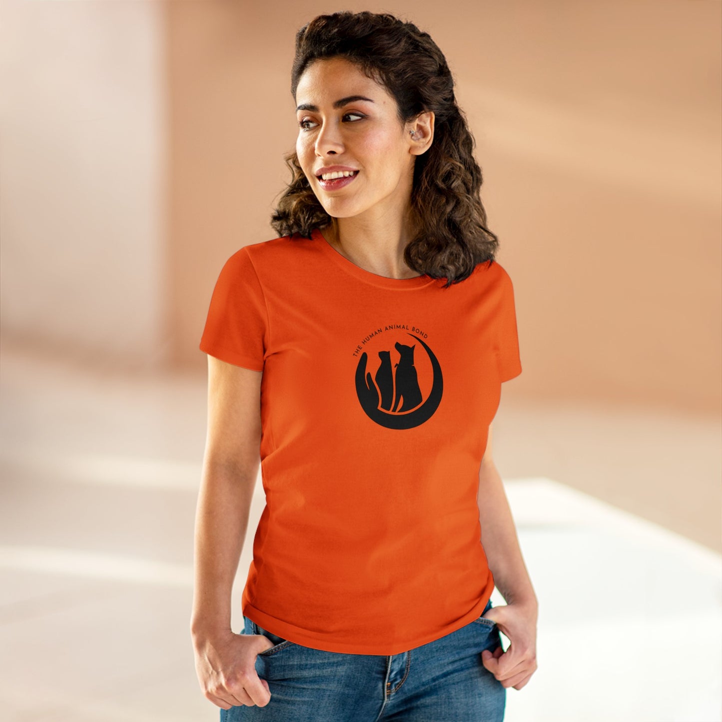 Women's Logo Midweight Cotton Tee