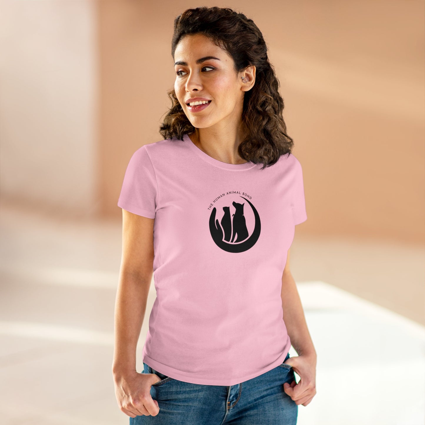 Women's Logo Midweight Cotton Tee