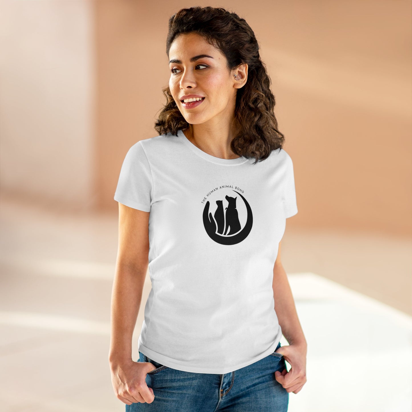 Women's Logo Midweight Cotton Tee