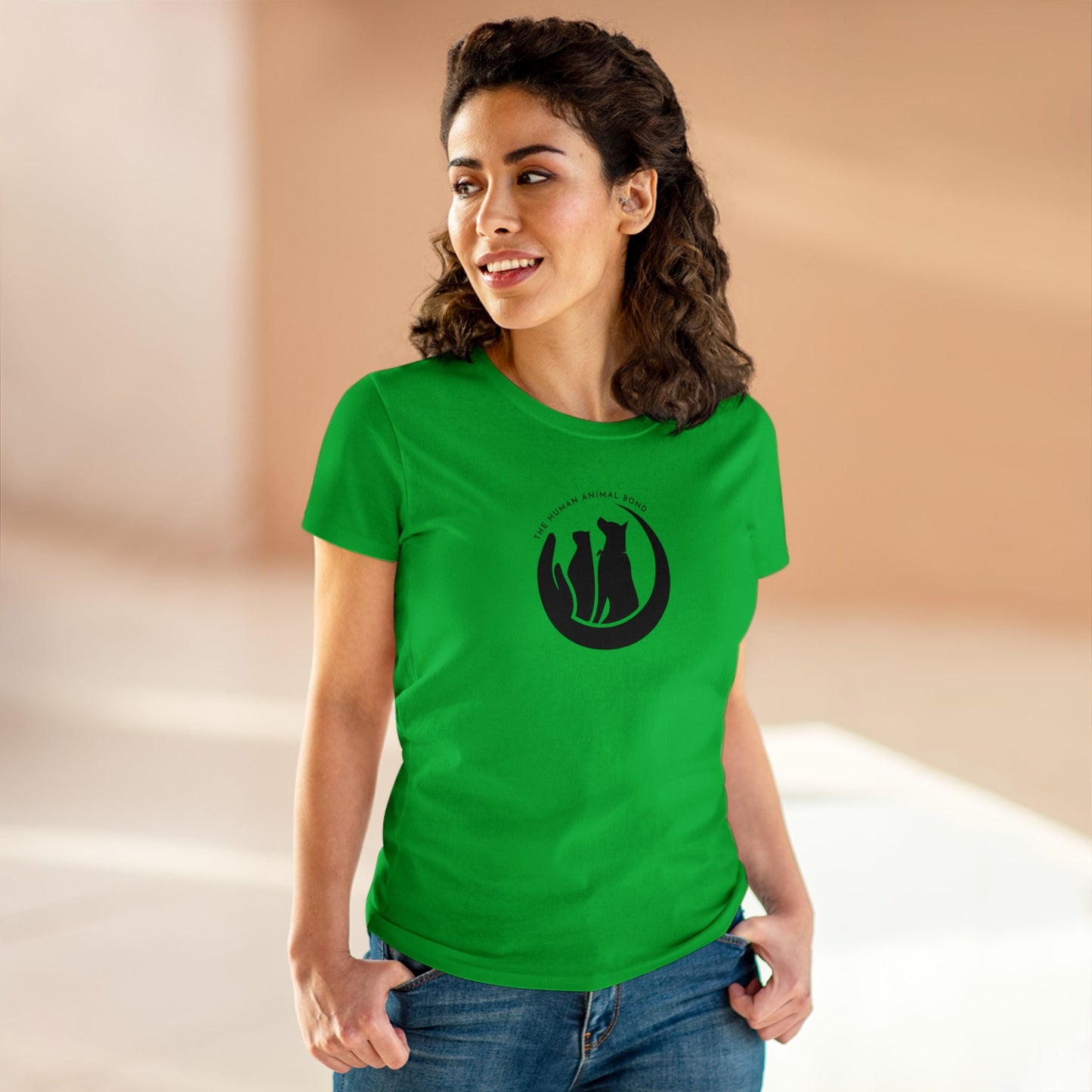 Women's Logo Midweight Cotton Tee