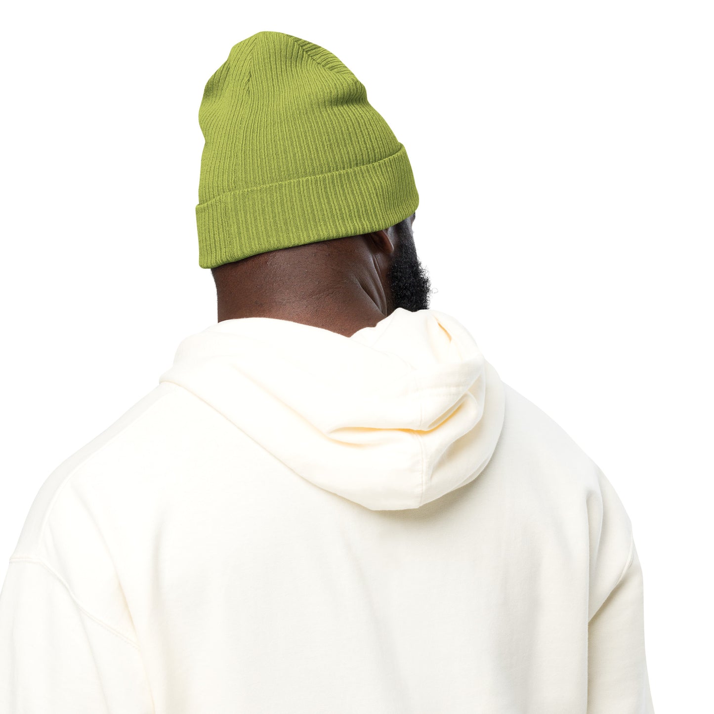 Logo Organic ribbed beanie