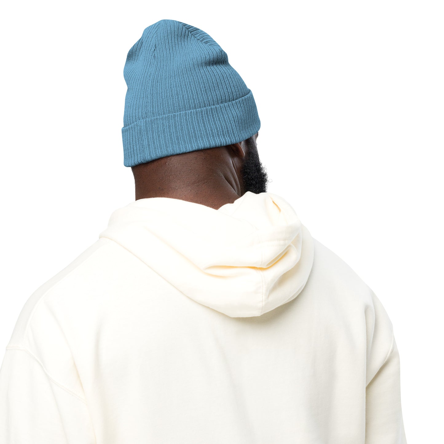 Logo Organic ribbed beanie